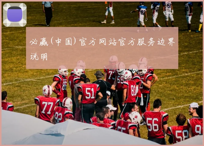 必赢(中国)官方网站官方服务边界说明